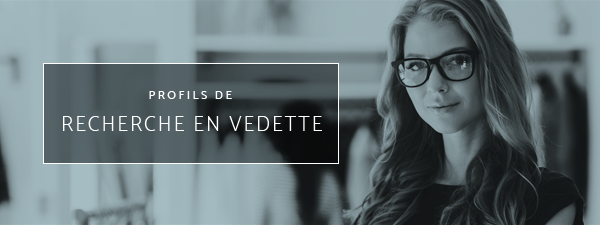 Profils de recherche en vedette