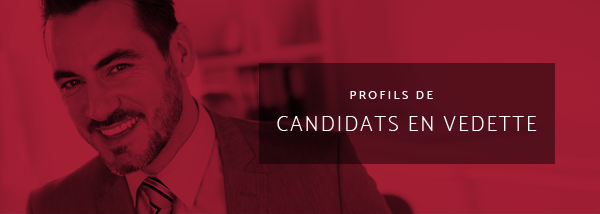 Profils de candidats en vedette